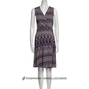 Tory Burch Printed Knee-Length Dress